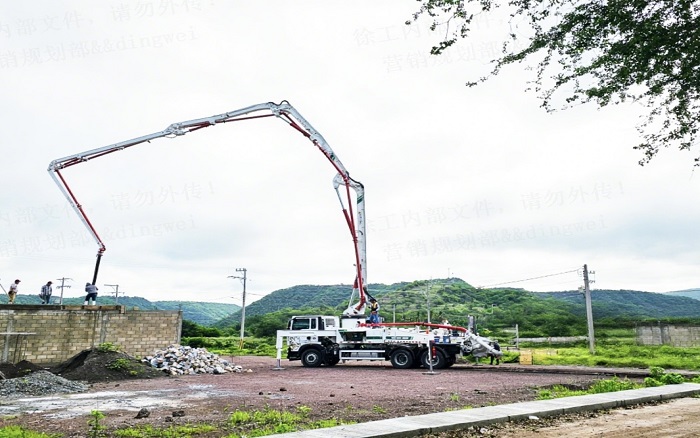 徐工泵车闪耀墨西哥