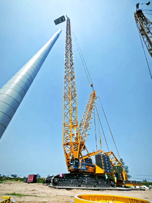 40分钟精准就位！徐工新品XLC15000M实战首秀~